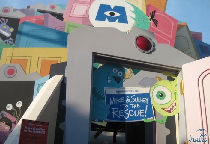 Come ride Monsters, Inc. Mike & Sully to the Rescue! with me